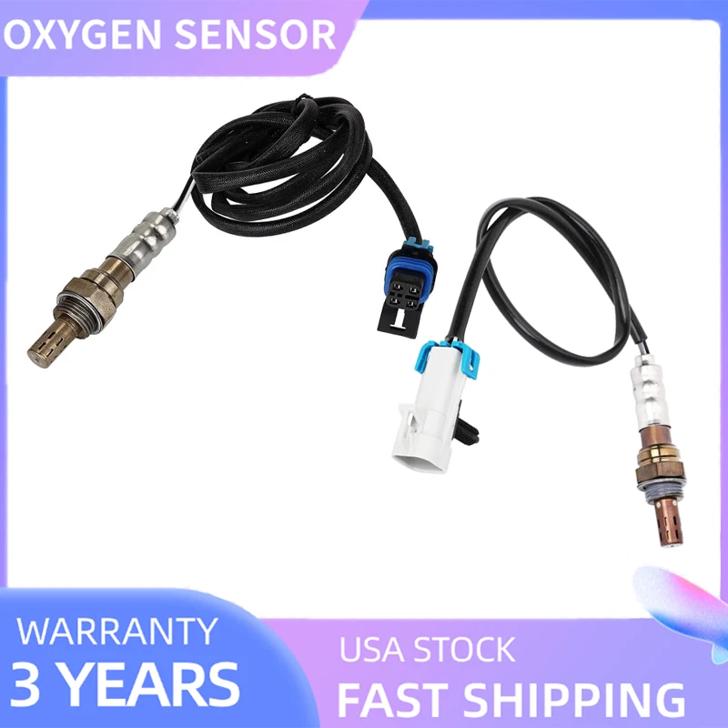 Sensor de oxígeno O2 aguas arriba y aguas abajo 2 piezas para Chevrolet Malibu 3,1 L V6 2001 2002 2003 Foto 1 de 4