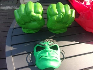 Hasbro Marvel Avengers The Incredible Hulk Mask Hulk Smash Hands - Picture 1 of 5