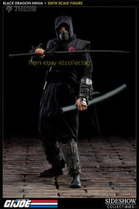 Figura de acción Sideshow 1/6 G.I.Joe Black Dragon Ninja en stock - Imagen 1 de 6
