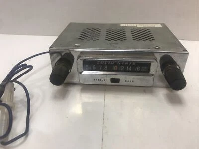 Radio AM 100007-080 vintage Volkswagen Porsche 12 voltios hecha en Japón LEER Foto 1 de 4