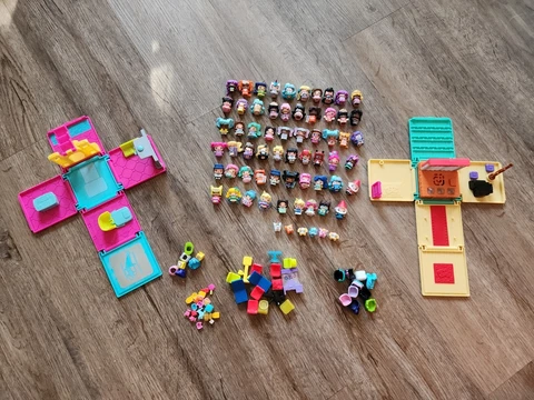 My Mini MixieQ's lot 2 playsets 59 figures  pets accessories tiny Miniature doll Cover