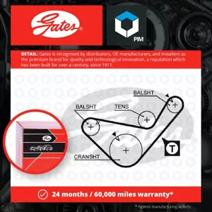 Balance Shaft Belt fits MITSUBISHI L200 2.5D 1993 on Gates 1145A081 MD300473 New - Picture 1 of 2