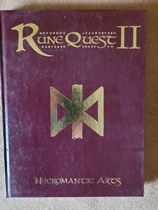 Runequest Necromantic Arts II tapa dura MGP8184 fantasía RPG básico mangosta  - Imagen 1 de 5