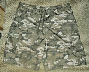 OPEN TRAILS CAMO SWIM SHORTS SIZE XL TRUNKS - Picture 1 of 3