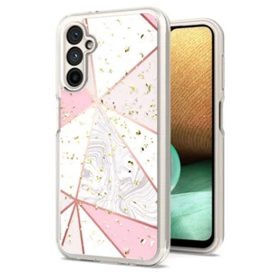 Karat Series Hybrid Case for Samsung Galaxy S23 FE - Marble Pink White - Picture 1 of 1