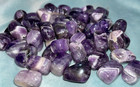 50 +Amethyst Gemstone Smooth  shaped beads Most Approx 20x 10mm D3/10