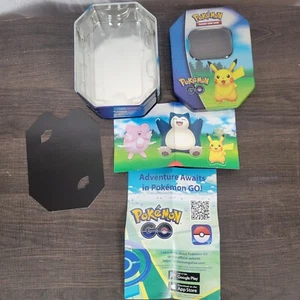 Pikachu Pokemon Go Tin - geöffnet & leer - Bild 1 von 1