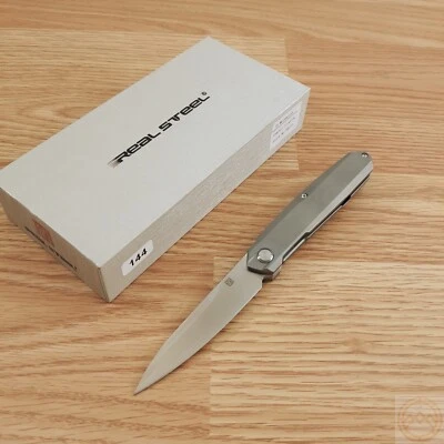 Real Steel S5 Metamorph Folding Knife 3.07" M390 Steel Blade Titanium Handle - Image 1 of 4