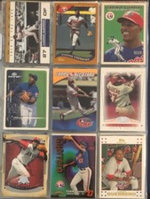 9 Card Lot Of Vladimir Guerrero Anaheim Angels Al#3