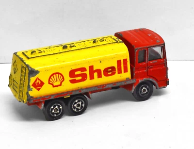 Camión cisterna Majorette Saviem Shell de colección, Francia. Vehículo de colección Foto 1 de 3