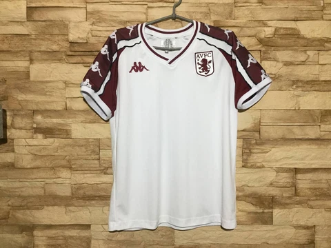 ASTON VILLA 2019 2020 HOME HERITAGE COLLECTION FOOTBALL RETRO SHIRT JERSEY KAPPA Cover