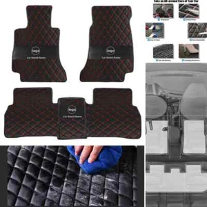 For Smart Fortwo-Forfour 2008-2020 Car Floor Mats Carpets Non-slip Foot Pads  - Imagen 1 de 33