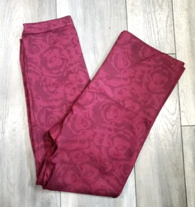 Spanx Look at Me Now Rose Burgundy Leggings Women's Sz 1X - Picture 1 of 6