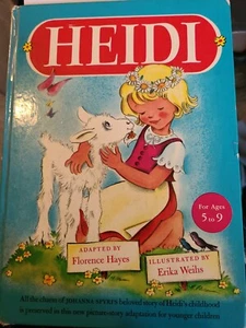 Heidi Adapted by Florence Hayes illustrated by Erika Weihs Vintage Hardcover '46 - Bild 1 von 5