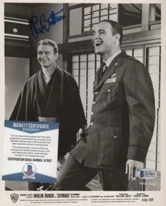 BOTONES ROJOS "SAYONARA" FIRMADO AUTOGRAFIADO 8X10 FOTO BECKETT X17837 - Imagen 1 de 1