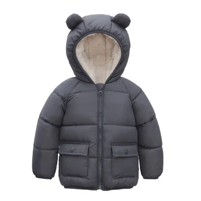 Chaqueta acolchada forrada de vellón Sherpa resistente al agua para bebé niño Rokka&Rolla Foto 1 de 3