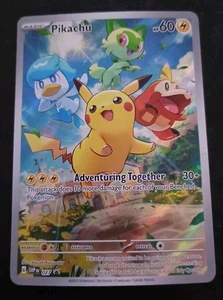 Pikachu 027 Sv: Scarlet & Violet Promo Cards Holo - Picture 1 of 3