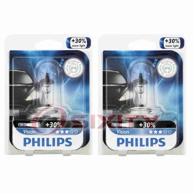 2 bombillas de faros de haz alto bajo Philips para Pontiac Firefly G3 G3 Wave lr Foto 1 de 4