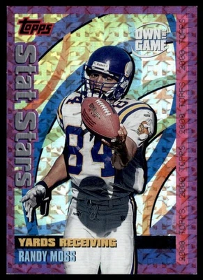 2000 Topps Own the Game #OTG16 Randy Moss Vikings - Image 1 of 2