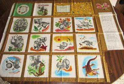 Little Golden Books Fabric Panel Cotton Saggy Baggy Elephant Cut & Sew - Image 1 of 4