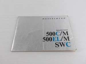 Hasselblad 500C/M EL SWC Instruction Manual Camera Photo Photography - Picture 1 of 12