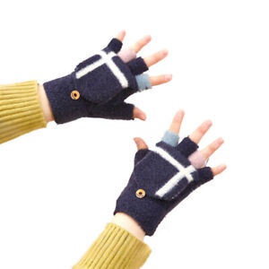 Halbfinger Handschuhe Telefon Winter Handschuhe für Damen / Kinder Hurtel