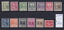 ANDORRA ESPAÑOLA 1929 2ª Serie Paisajes Edifil 15-27  .Con fijas. MH  Cat. 485 €