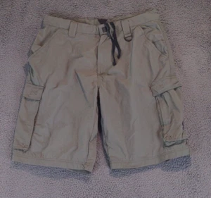 Boy Scouts of America Men’s Shorts Medium Drawstring Green pockets outdoor Nylon - Picture 1 of 14