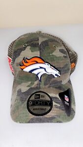 NEW! New Era Denver Broncos AFC Dual Camo Trucker Hat Adjustable Cap NFL