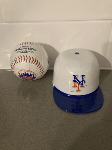 New York Mets Rawlings Major League Baseball And New York Mets Ice Cream Helmet Cover