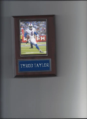 TYROD TAYLOR PLAQUE BUFFALO BILLS FOOTBALL NFL Cover