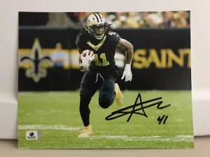 ALVIN KAMARA SIGNED AUTOGRAPHED 8"X10" PHOTO NEW ORLEANS SAINTS with COA NEW - Picture 1 of 2