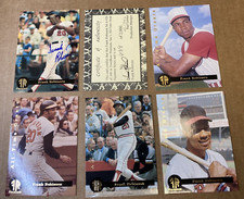 1994 Front Row Frank Robinson Auto Baseball Card Set /100 Orioles 230133 PF1