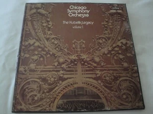 CHICAGO SYMPHONY ORCHESTRA THE KUBELIK LEGACY VOL 1 3-LP Box Set Classical EX - Picture 1 of 3