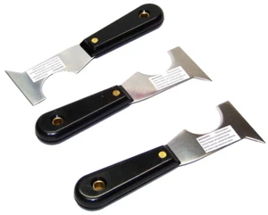 3 pcs 5 in 1  Paint scraper putty knife Decal Remover roller cleaner crevice - Picture 1 of 1