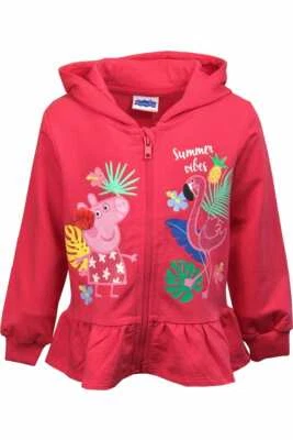 Peppa Pig Strickjacke Mädchen Kapuzenjacke Sommer Kinder Kleinkind Baby Hawaii