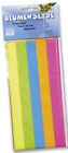 Blumenseide - 50 x 70 cm, 5 Bogen, farbig sortiert neon, 1 St.