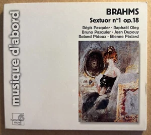 BRAHMS - Sextuor No. 1 - Pasquier / Oleg etc. CD 2004 Harmonia Mundi Exc Cond! - Bild 1 von 2