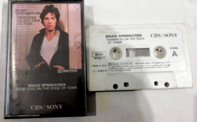 Bruce Springsteen Cassette Cinta Darkness Sur Le Bord De La Ville CBS Sony 1991 - Photo 1/4