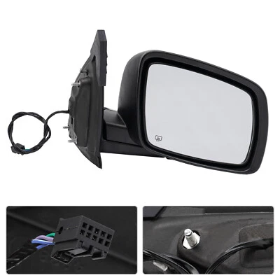 For 2009-2018 Dodge Journey Passenger Side Heated Manual Folding Power Mirror Foto 1 de 4