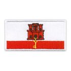 Drapeau De Gibraltar Patch / Badge Brodé