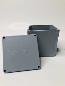 Cantex 5133709U Junction Box Enclosure Screws Gray Electrical Equipment Parts   