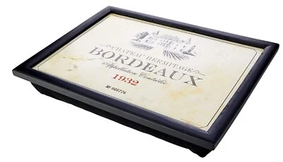 Laptray Betttablet schwarz/beige - Bild 1 von 3