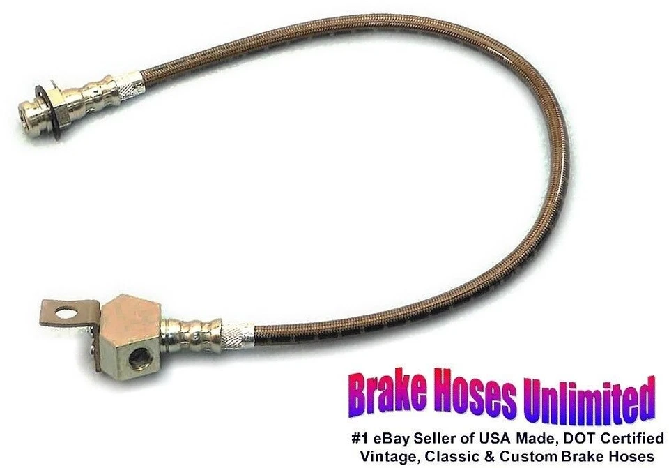 MANGUERA FRENO TRASERO INOXIDABLE FORD Thunderbird 1962 Foto 1 de 1