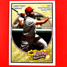 Albert Pujols 2008 Upper Deck Heroes Card #156 MLB St. Louis Cardinals
