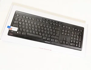 💻 Cherry STREAM Keyboard Wireless – US Layout, Schwarz  - JK-8550EU-2 (NEU,OVP) - Bild 1 von 11