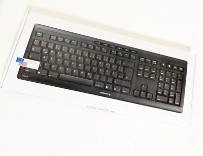 💻 Cherry STREAM Keyboard Wireless – US Layout, Schwarz  - JK-8550EU-2 (NEU,OVP) - Bild 1 von 4