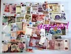 Lot de 50 billets différents 25 pays collection papier-monnaie étranger cadeau