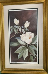Charleston Artist Jeanie Graham Drunker “Charleston Magnolia” Signed Painting  - Picture 1 of 6