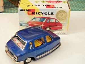 Cina MF993 Mini Tricycle latta anni '80 frizione 1/24 cm12 mint in box - Picture 1 of 3